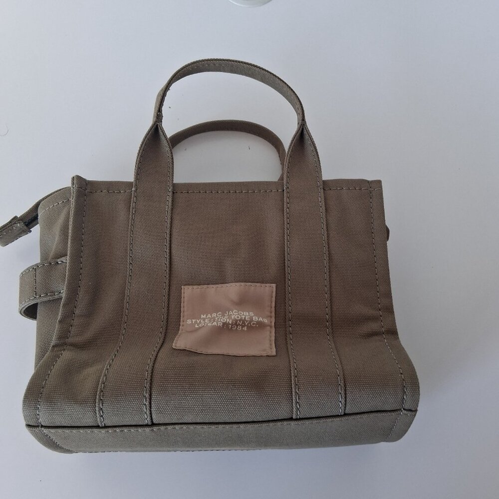 Marc Jacobs Small Canvas Tote – Green - Picture 3 of 7